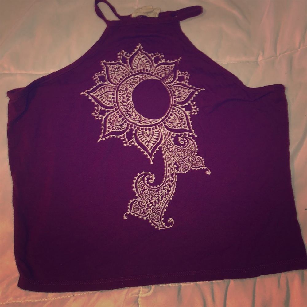 Halter top sunflower
